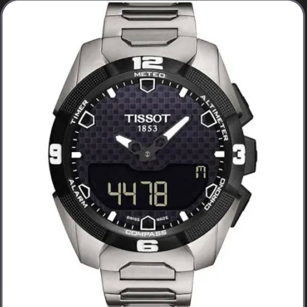Tissot Men's Watch T-Touch Expert Solar T0914204405100 Titanium